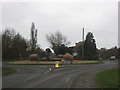 Roundabout on Harden Road