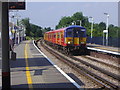 Train at Worcester Park station