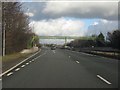 A483 - footbridge off Acton Road, Wrexham