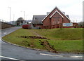 Rear view of Pontymoile Undenominational Christian Mission, Pontypool