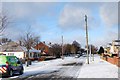 Bridgemary under snow - Braemar Road (3)