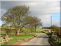 Sharp bends at Lark Hall Corner