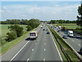 The M6 near Arley Green, Cheshire