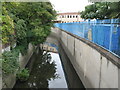 The River Ravensbourne near Wearside Road, SE13