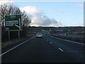 A55 - sign for the new junction