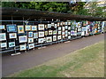 Outdoor Art exhibition in Montpellier Gardens, Cheltenham