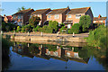 Houses on Mead Road, Shenley