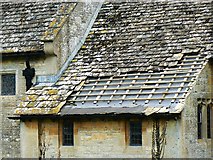 SU0692 : The roof of All Saints Church, Leigh, Wiltshire by Brian Robert Marshall