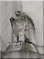 Stone eagle on the Broadway Theatre, Catford Road, SE6