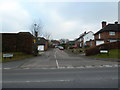 Looking from Haslemere Road into Chiltlee Close