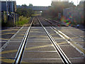 Railway line southbound from Bollo Lane