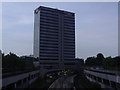 Office block and Gunnersbury station