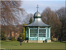 SK3387 : Sheffield - Weston Park bandstand by Dave Bevis