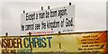 J4769 : Biblical text, Comber by Albert Bridge