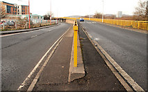 J3574 : Sliproad, Sydenham bypass, Belfast by Albert Bridge