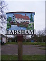TM3289 : Earsham Village Sign by Geographer