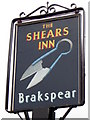 Sign for the Shears Inn