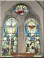 SU8630 : St Peter, Linchmere: stained glass windows (6) by Basher Eyre