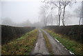 Footpath to the A4117