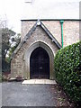 The entrance porch of the Parish Church of the Holy Trinity Penponds