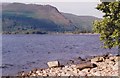 Loch Rannoch with Kinloch Rannoch and Craig Varr in the distance