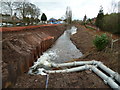 The canalisation of the River Salwarpe.