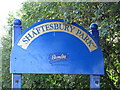 Sign for Shaftesbury Park