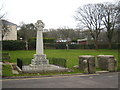 War Memorial on the green in Praze-an-Beeble