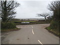 Junction of a minor road with the B3303