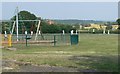 Cricket match on the recreation ground