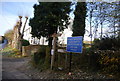 North Downs Way sign, Pilgrims