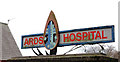 Sign, Ards Hospital, Newtownards