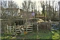 A stile near Heanton Mill