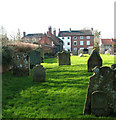 View to High Street from the churchyard, Foulsham