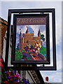 Old Castle Inn (3) - sign, 10-11 West Castle Street