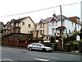 Tonyrefail : Gilfach Road houses facing Tynybryn Road