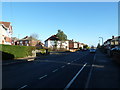 Approaching the junction of  Honeysuckle  Road and Begonia Road