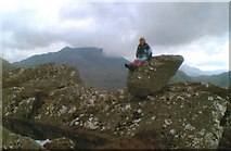 NG8904 : Summit of An Caisteal by Sally