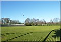 School playing fields opposite Lilac Road