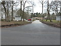 Entrance to Wickwoods Country Club and Hotel on Shaveswood Lane