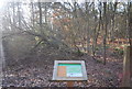 Information sign, Broadwater Warren Nature Reserve