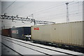 TQ2083 : Freight train, Wembley Yard by N Chadwick