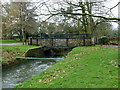 Footbridge over the Silk Stream