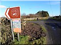 Information board, Hallaghan Road