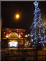 Mornington Crescent Underground Station at Christmas