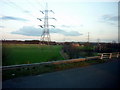 The M62 goes over Newmarket Lane at Scholey Hill