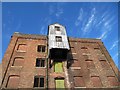 Looking up at the mill