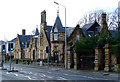 Scots Baronial style building on Ferguslie