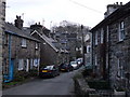 A small street in Harlech town