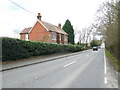 House on the A334 approaching Botley